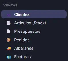 Módulo de facturación 1